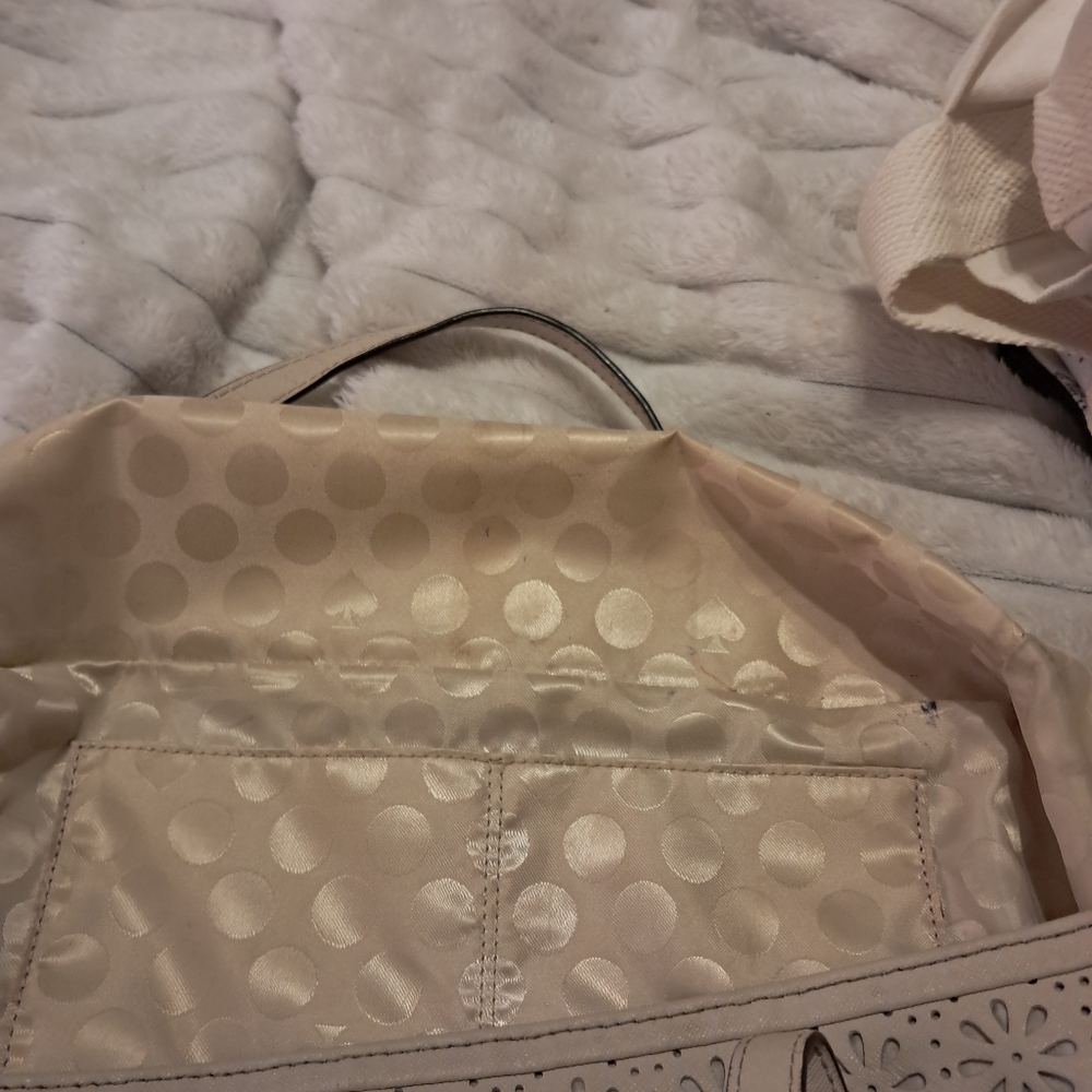 Kate Spade Laser Cut Flower Tote Bag - Picture 5 of 8